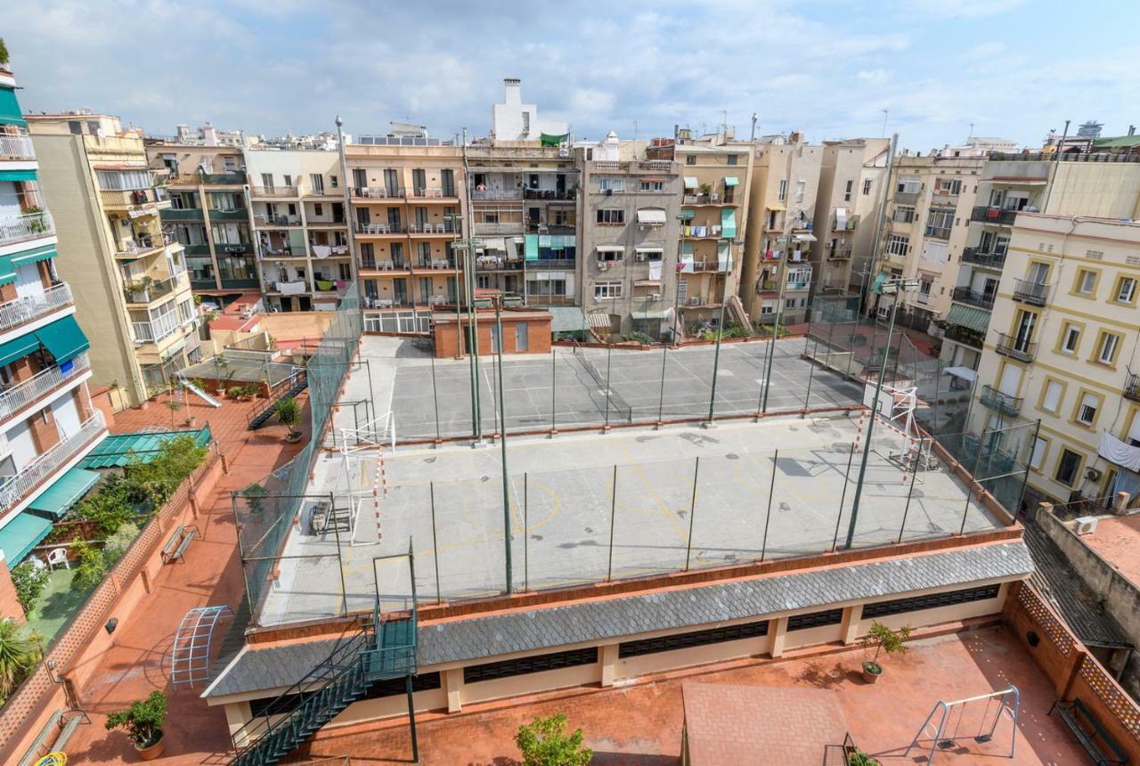 Private Roof Top Sant Antoni Barcelona Bagian luar foto
