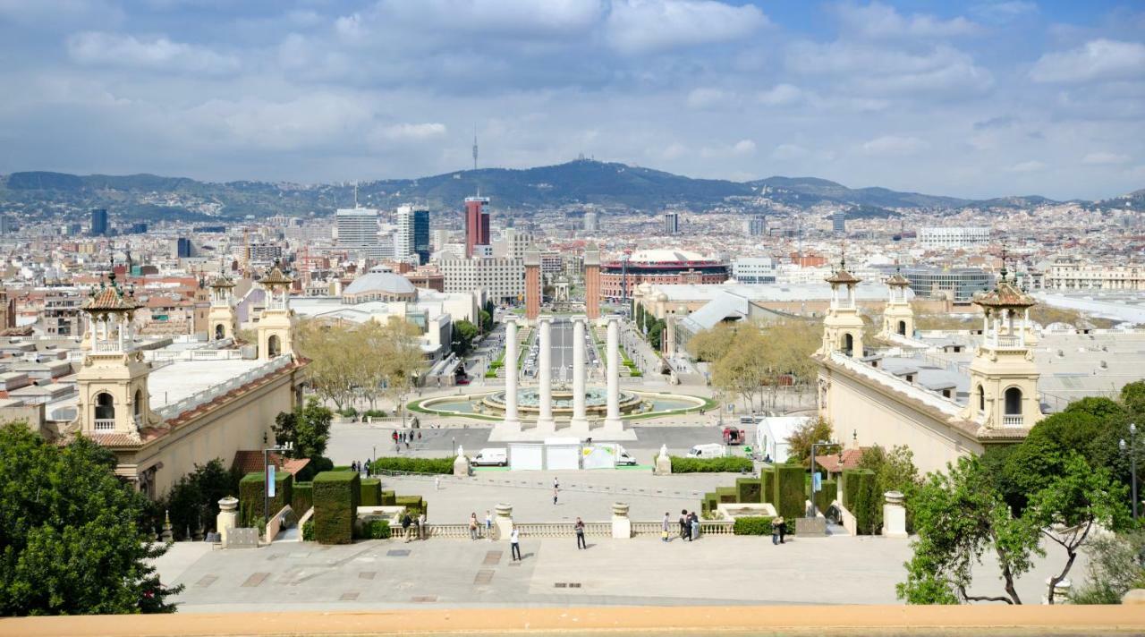 Private Roof Top Sant Antoni Barcelona Bagian luar foto