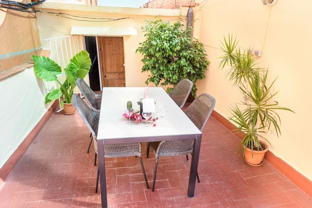 Private Roof Top Sant Antoni Barcelona Bagian luar foto